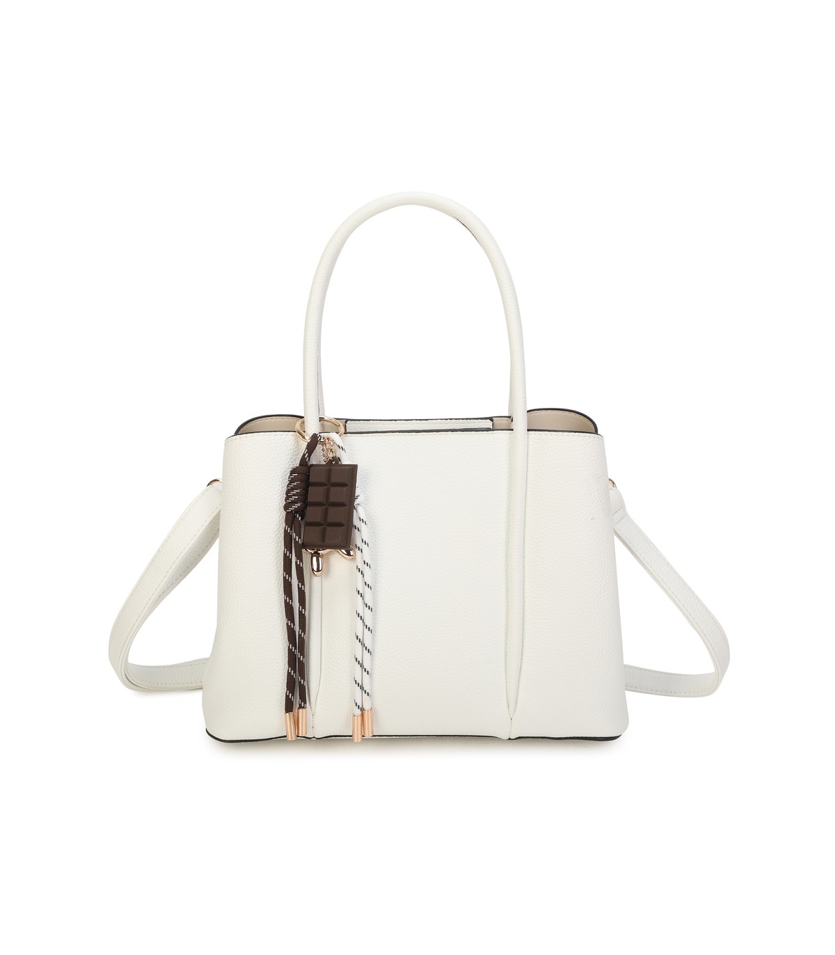 T11934-bolso tipo tote mediano con un diseño estructurado y minimalista