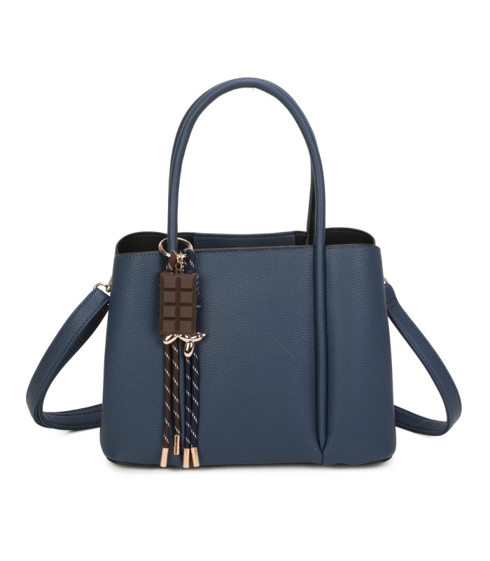 T11934-bolso tipo tote mediano con un diseño estructurado y minimalista