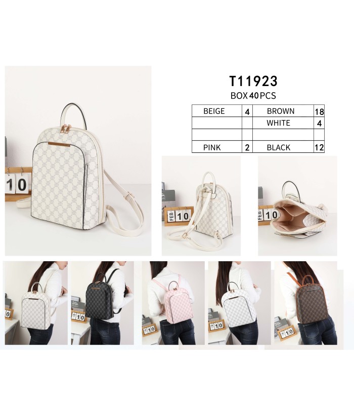 T11923-Mochila de moda con diseño estampado