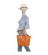 T11921-Bolso Acabado con relieve tipo piel de cocodrilo (croco)