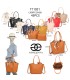 T11921-Bolso Acabado con relieve tipo piel de cocodrilo (croco)
