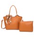 T11921-Bolso Acabado con relieve tipo piel de cocodrilo (croco)