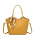 T11921-Bolso Acabado con relieve tipo piel de cocodrilo (croco)