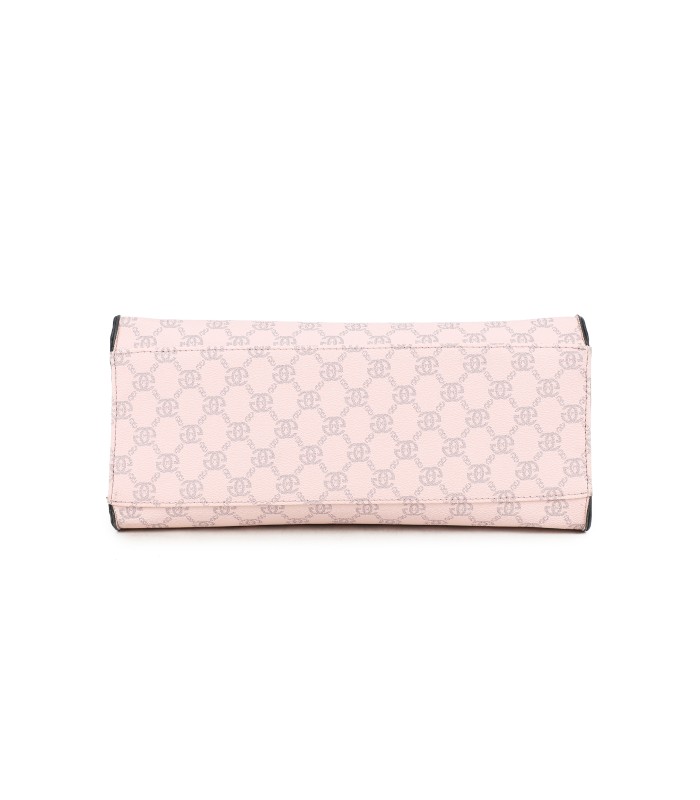 T11925- Bolso con Diseño de monograma geométrico clásico