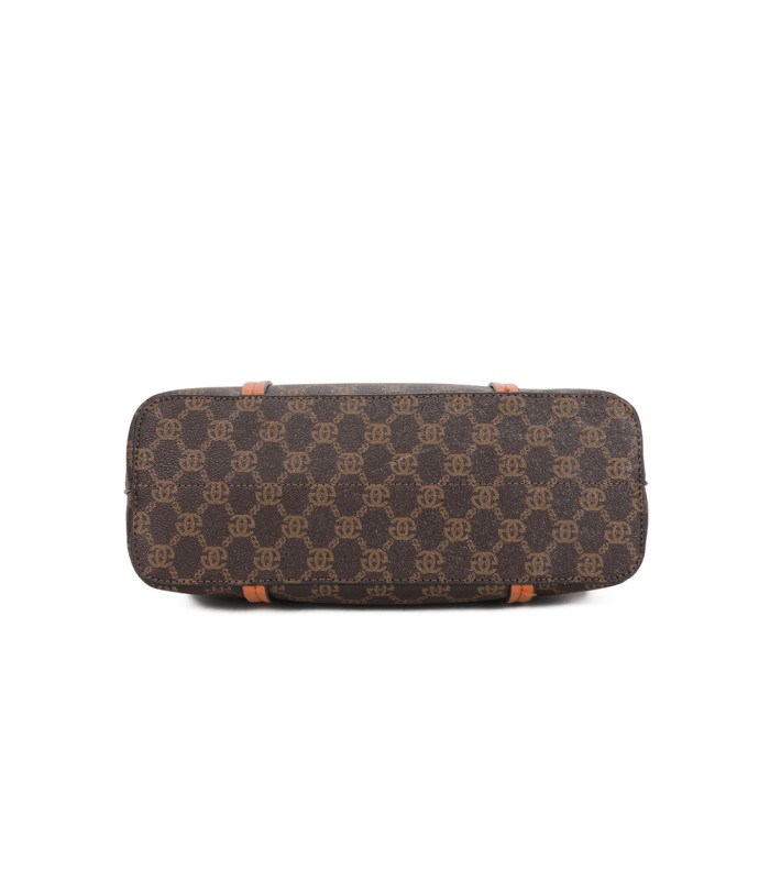 T11785-Bolso tipo "Shopper/Tote" de gran capacidad con una silueta estructurada y elegante.
