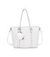 T11785-Bolso tipo "Shopper/Tote" de gran capacidad con una silueta estructurada y elegante.