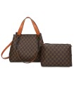 T11924-Bolso tipo tote elegante con monograma clásico y detalles modernos de cadenas