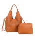 T11928-Bolso tipo Hobo o de hombro, caracterizado por un diseño artístico con calados