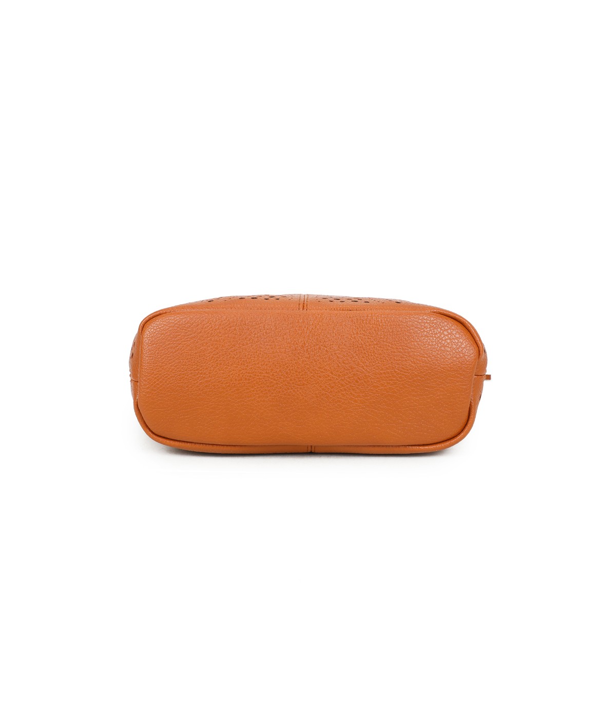 T11928-Bolso tipo Hobo o de hombro, caracterizado por un diseño artístico con calados