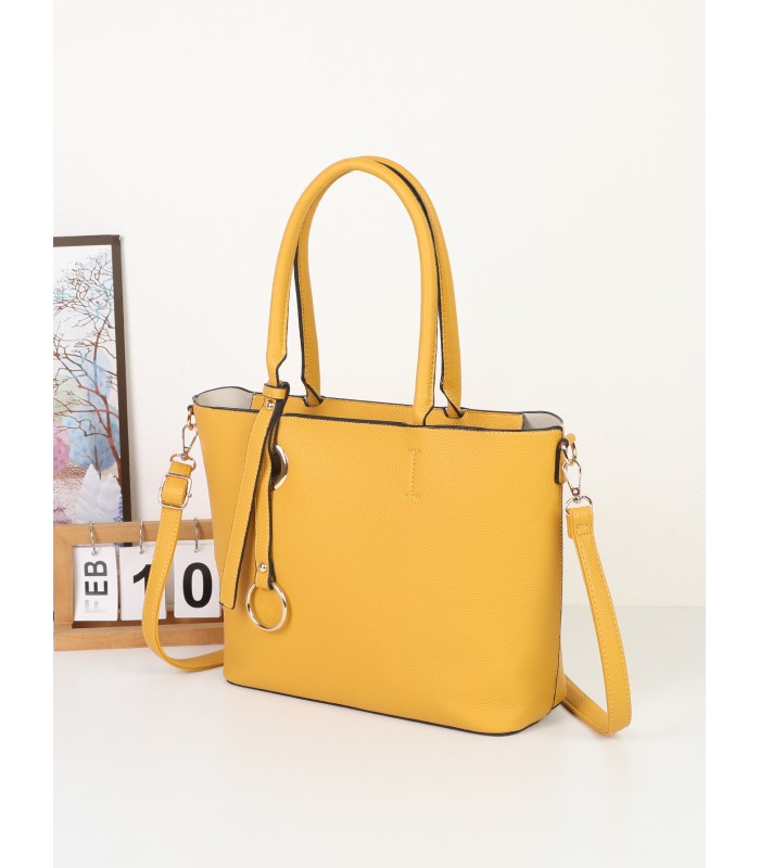 T11932-bolso tipo tote con estilo clasico