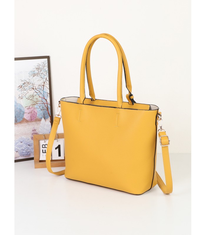 T11932-bolso tipo tote con estilo clasico