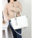T11932-bolso tipo tote con estilo clasico