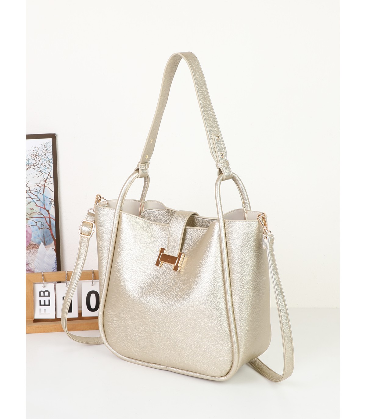 T11945-Bolso Estilo Bucket