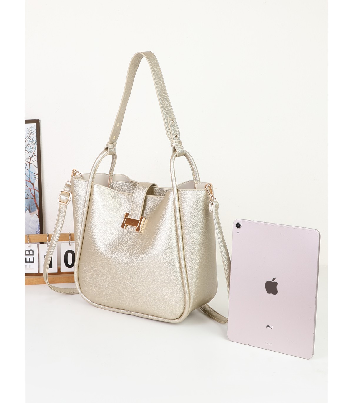 T11945-Bolso Estilo Bucket