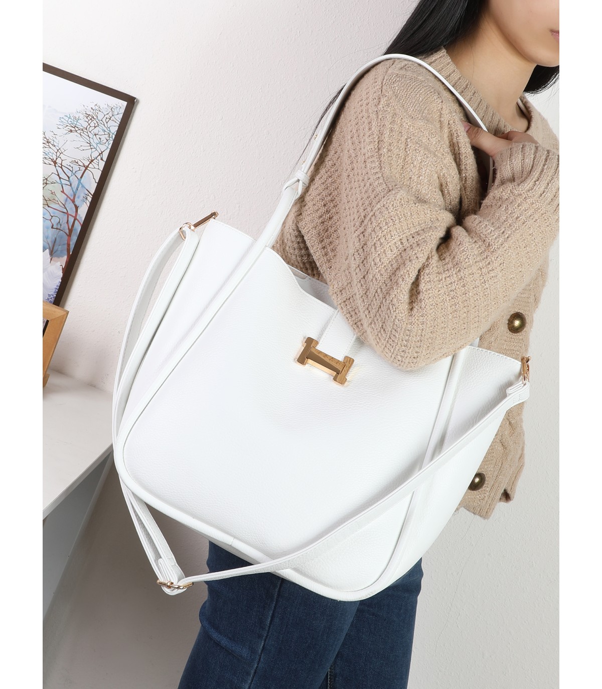 T11945-Bolso Estilo Bucket