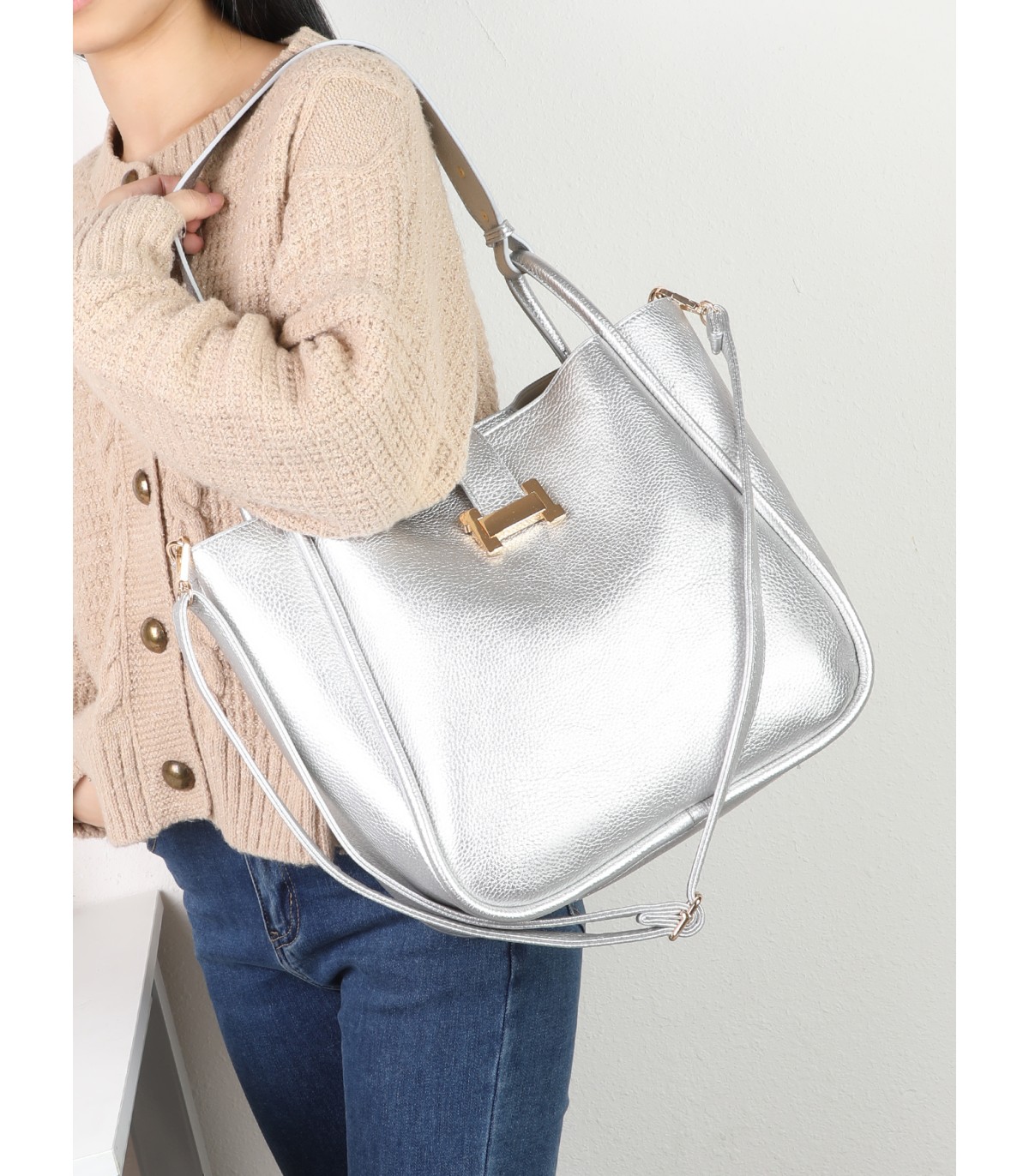T11945-Bolso Estilo Bucket