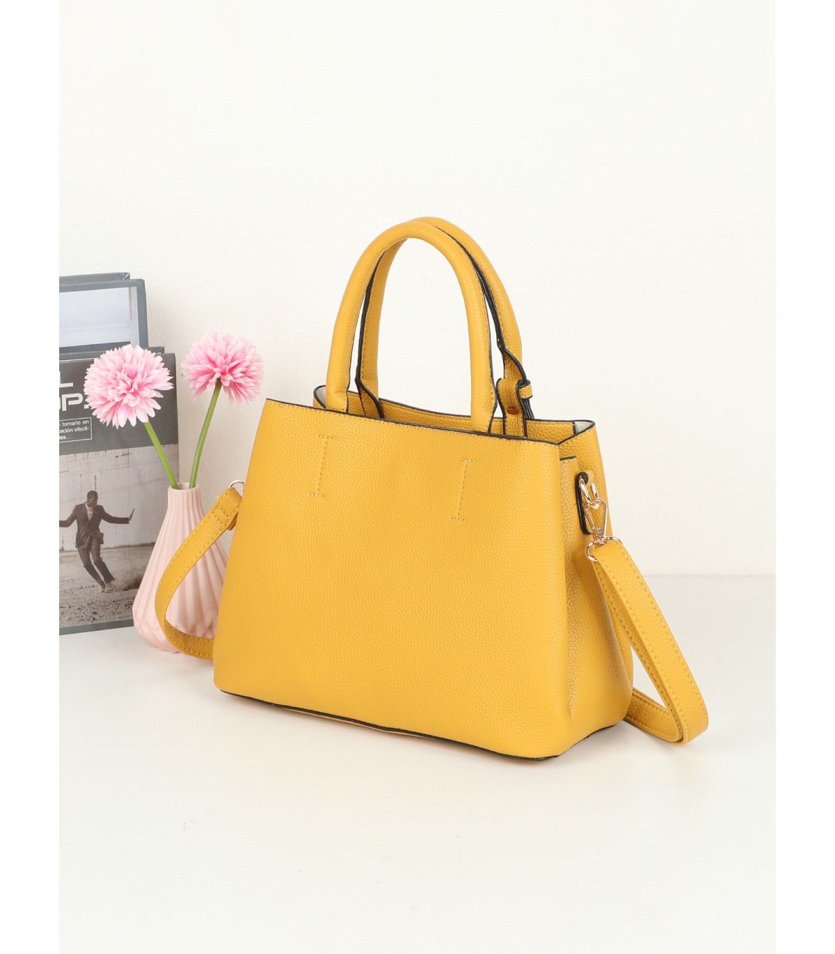 T11931-Bolso de Mano Estilo Satchel