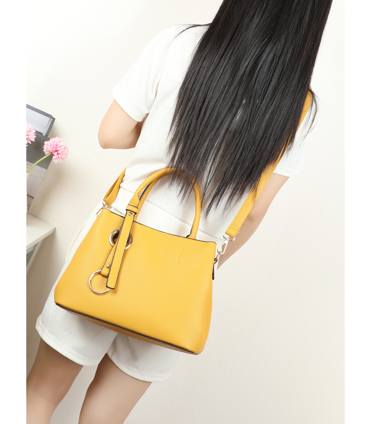 T11931-Bolso de Mano Estilo Satchel