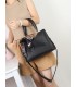 T11939-Bolso Satchel con Pañuelo Decorativo
