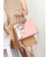 T11939-Bolso Satchel con Pañuelo Decorativo