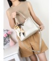 T11939-Bolso Satchel con Pañuelo Decorativo