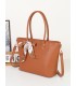 T11943-Bolso Tote Clásico con Pañuelo