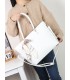 T11943-Bolso Tote Clásico con Pañuelo