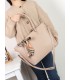 T11943-Bolso Tote Clásico con Pañuelo