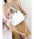 T11944-Mini Satchel Elegante con Pañuelo