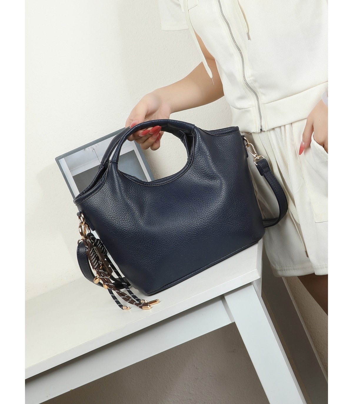 T11938-Bolso de Mano y Bandolera