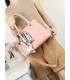 T11950-Bolso de Mano Elegante con Pañuelo Decorativo