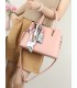 T11950-Bolso de Mano Elegante con Pañuelo Decorativo