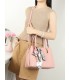 T11950-Bolso de Mano Elegante con Pañuelo Decorativo