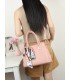 T11950-Bolso de Mano Elegante con Pañuelo Decorativo