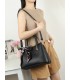 T11950-Bolso de Mano Elegante con Pañuelo Decorativo