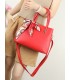 T11950-Bolso de Mano Elegante con Pañuelo Decorativo