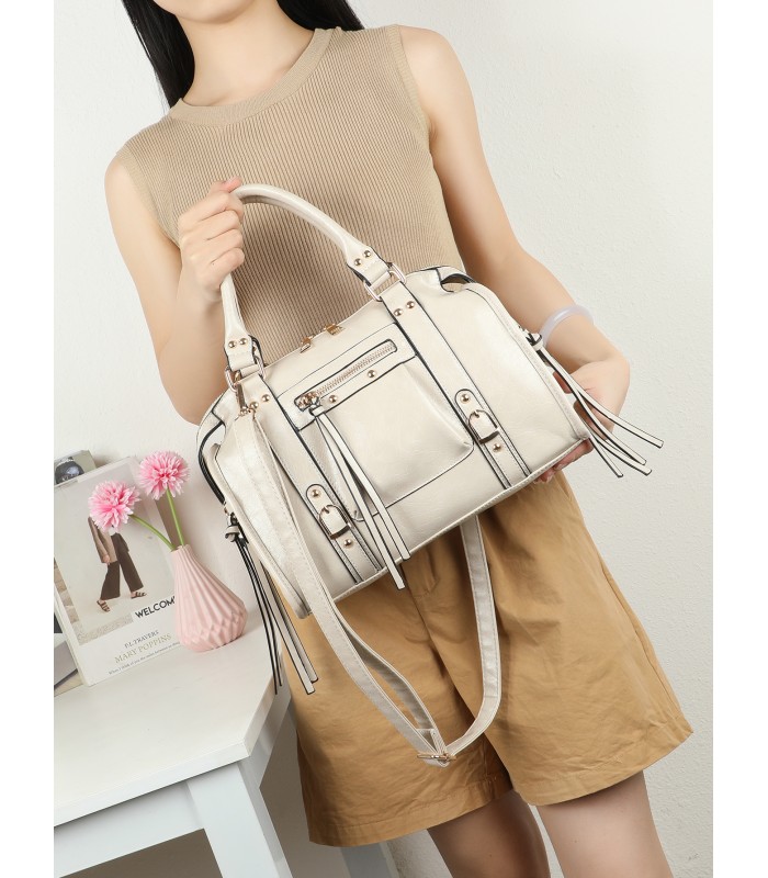 T11965-Bolso de Mano Estilo Urbano