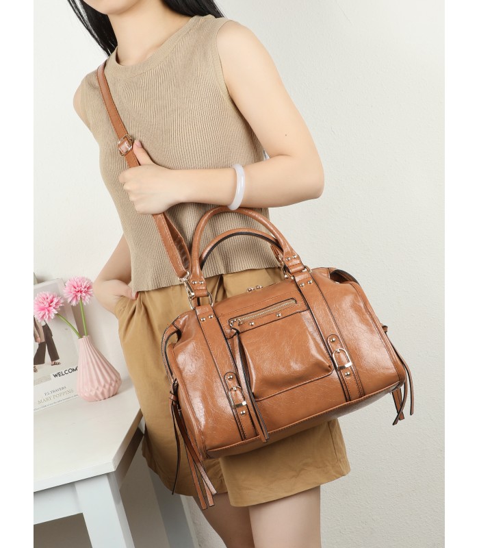 T11965-Bolso de Mano Estilo Urbano