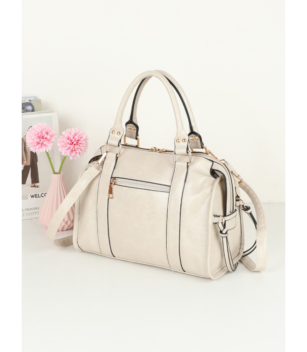 T11965-Bolso de Mano Estilo Urbano