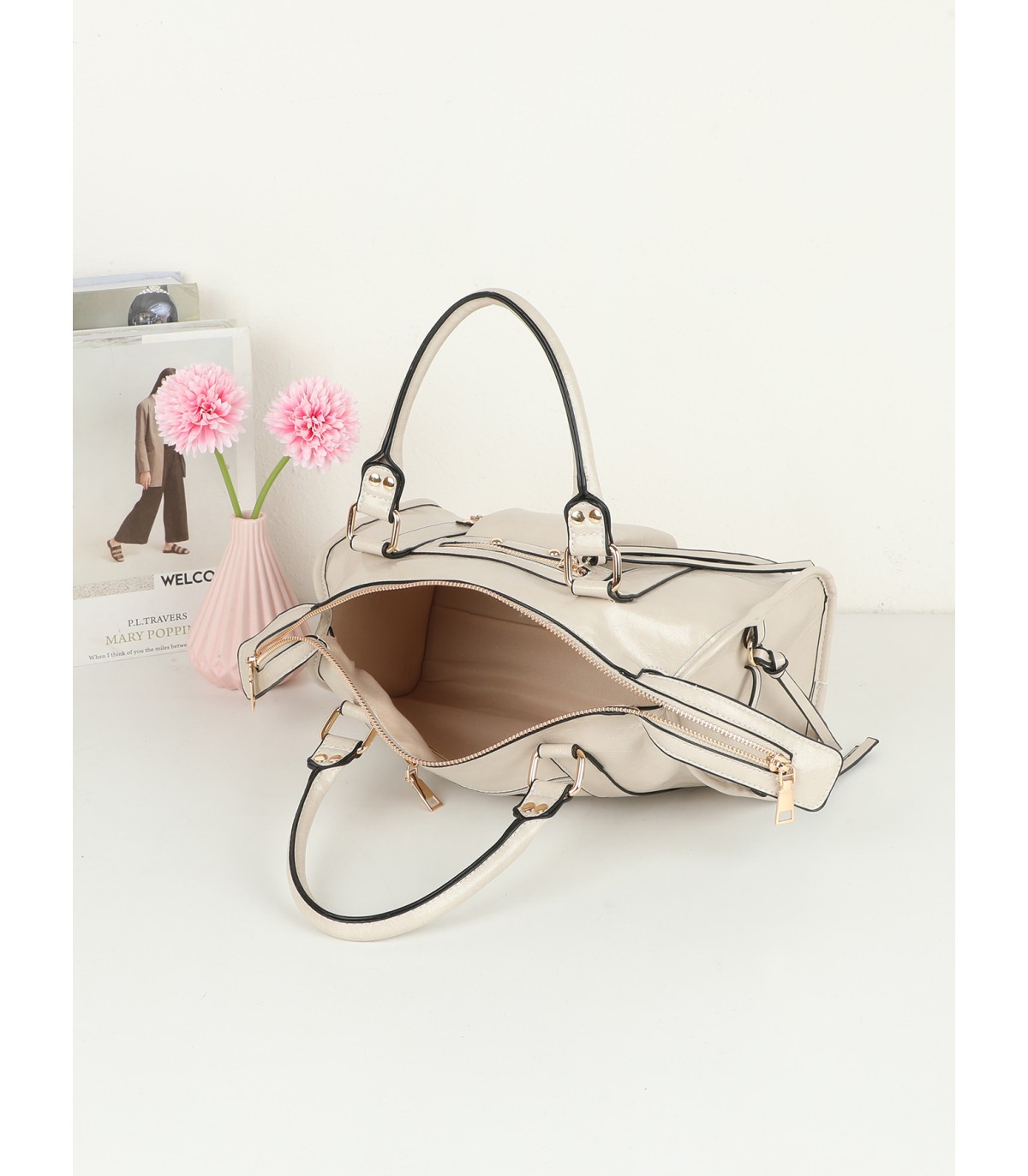 T11965-Bolso de Mano Estilo Urbano
