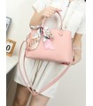 T11940-Bolso de Mano Clásico con Detalle de Pañuelo