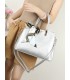 T11941-Bolso Tote Estructurado con Pañuelo de Gala