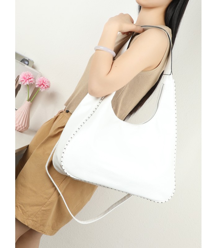 T11961-Bolso Hobo de Hombro Estilo "Luna