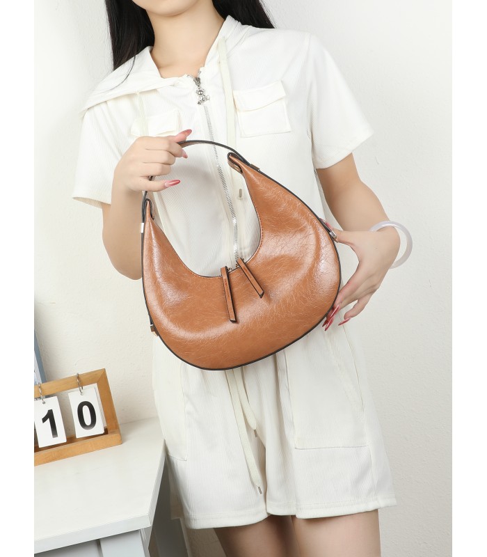 T11958-Bolso de Hombro Estilo "Moon Bag