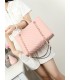 T11955-Bolso Tote Acolchado con Cadena de Lujo