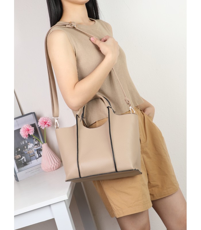 T11933-Bolso Tote Estructurado con Organizador