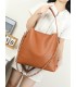 T11947-Bolso Hobo de Gran Capacidad con Detalle de Cadena