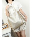 T11947-Bolso Hobo de Gran Capacidad con Detalle de Cadena