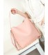 T11947-Bolso Hobo de Gran Capacidad con Detalle de Cadena