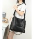 T11947-Bolso Hobo de Gran Capacidad con Detalle de Cadena